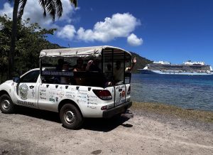 Moorea Cruise Ships: 4x4, Belvedere, Pineapple, & Magic Mountain