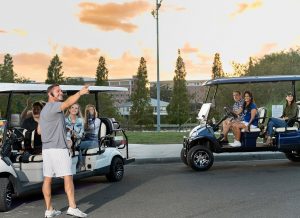 Guided Tampa Sightseeing Tour in a Deluxe Street Legal Golf Cart