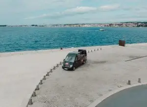 Experience Zadar Cabrio Guided Tour from Cruise Port