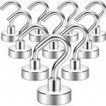 Einesin 10 Packs 10kg/22 lb Magnetic Hooks