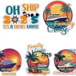 Family Cruise Door Magnets